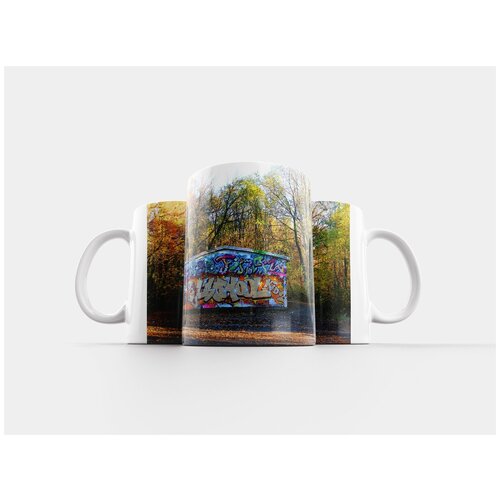 фото Кружка "парк, граффити, городской" 320 мл lotsprints