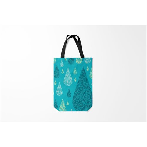 фото Сумка-шоппер / 31х42 см / популярные иллюстрации / узоры лесной узор burnettie