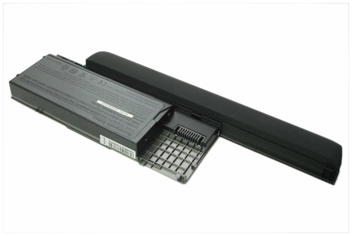 Аккумуляторная батарея для ноутбука Dell Latitude D620, D630 7800mAh OEM