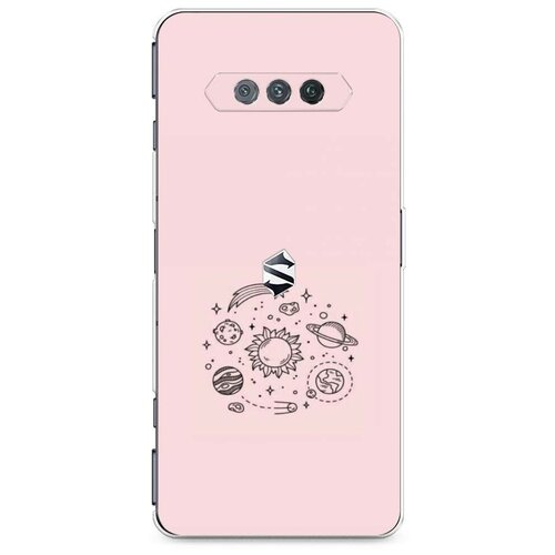 фото Силиконовый чехол "радуга планет 2" на xiaomi black shark 4s / сяоми блэк шарк 4s case place