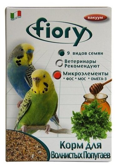 Fiory корм для волнистых попугаев Pappagallini 1 кг