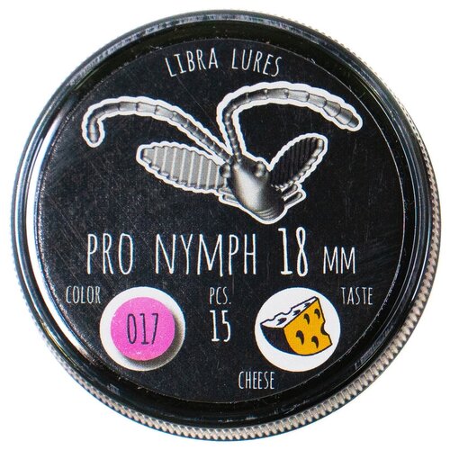 Приманка Libra Lures Pro Nymph 18 (027) (Сыр) (1,8 см) 15шт