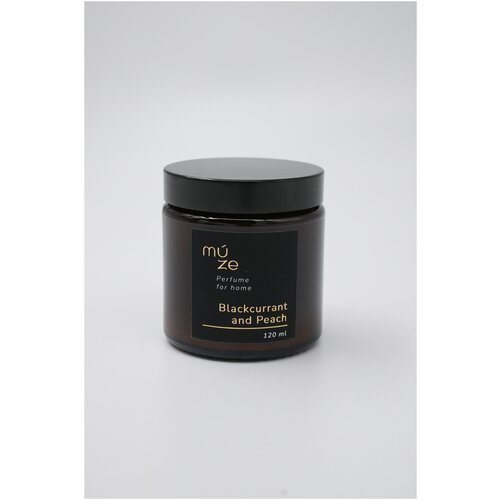 Свеча ароматическая Blackcurrant and peach 120 мл