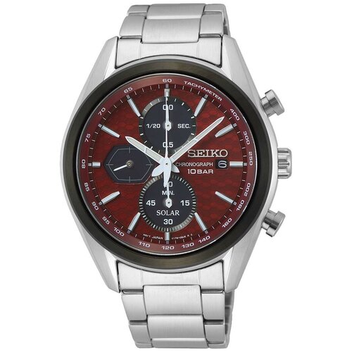 фото Наручные часы seiko часы наручные мужские seiko conceptual series sports ssc771p1, красный, бордовый