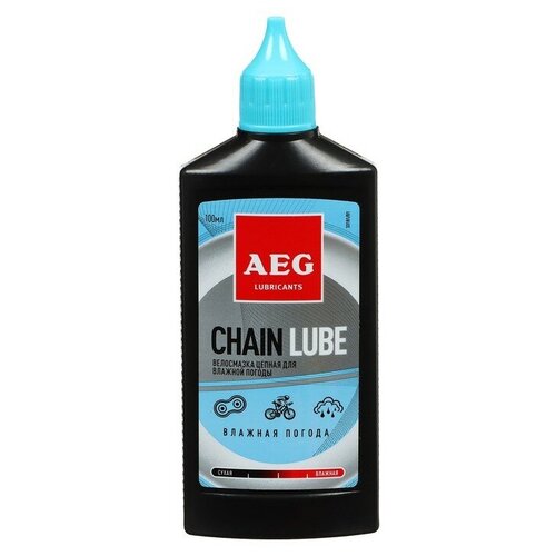 AEG Велосмазка для цепи AEG, для влажной погоды 100 мл