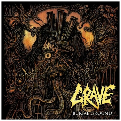 GRAVE DOMINION VIII Limited Handnumbered Digipack CD grave burial ground 1xlp black lp