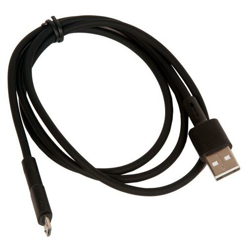 Кабель USB BOROFONE BX31 для Micro USB, 2.4А, длина 1м, черный кабель usb на type c usb c bx31 мягкий силиконовый 3 0а borofone bx31 кабель для зарядки и передачи данных usb на usb c 1м