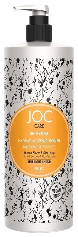 Barex увлажняющий кондиционер Joc Care Re-Hydra Hydrating Conditioner с цветком банана и гигантской водорослью