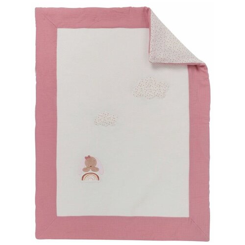 Плед Nattou 75*100см Sasha  & Pauline Пингвин и Кролик 244336