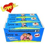 Жевательные конфеты LOVE IS со вкусом Арбуз-тропик, 12 шт х 25г - изображение