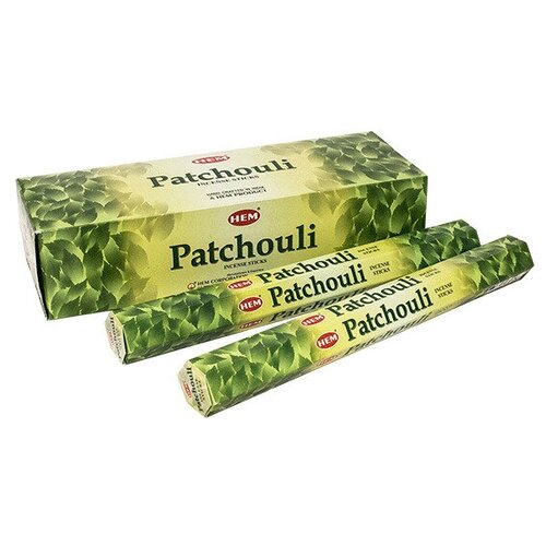 Благовония палочки HEM Пачули Pachouli 120 шт благовоние hem корица пачули cinamon patchouli блок 6 упаковок