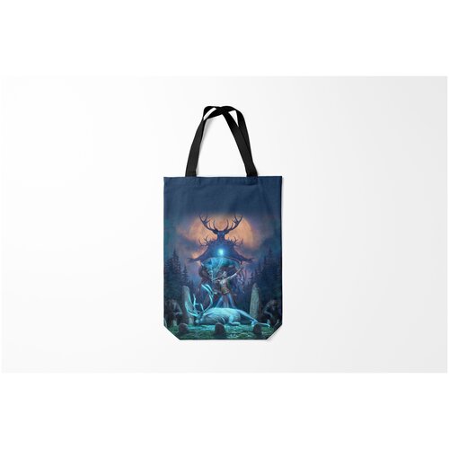 фото Сумка-шоппер / 31х42 см / геймерам / the elder scrolls skyrim tes 5 burnettie