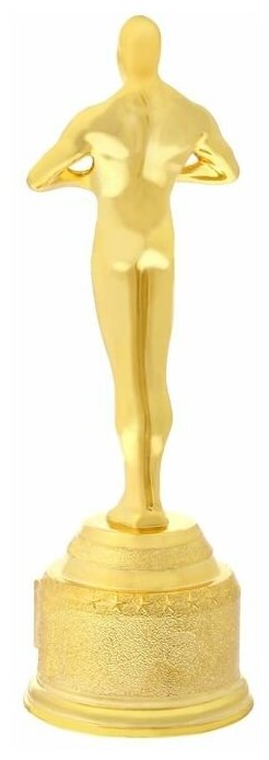 Наградная фигура мужская «Золотой директор», оскар, 18 х 6,2 см, пластик