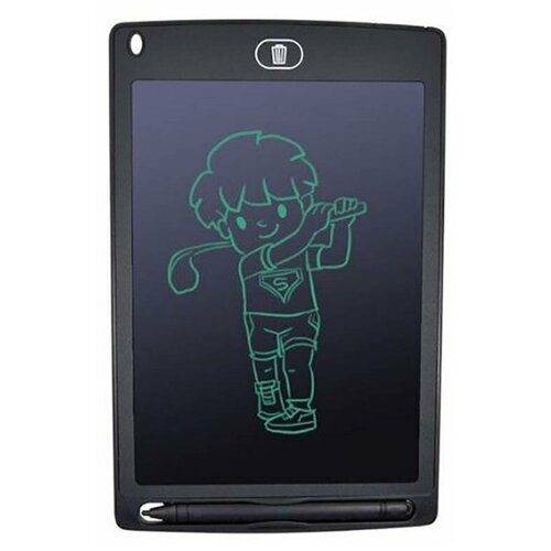 Графический планшет для заметок и рисования LCD Writing Tablet 8'5 со стилусом ( Элегантный Черный)
