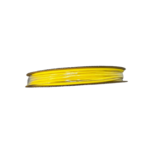 фото Термоусаживаемая трубка vell, усадка в 2 раза, 5,0 / 2,5 мм, 200 метров, желтая