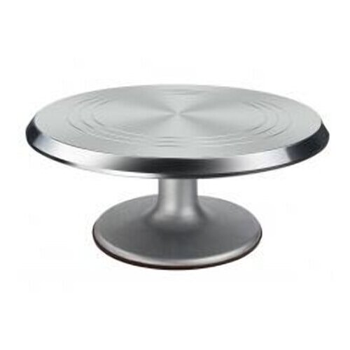 Вращающаяся металлическая подставка для торта 30 см