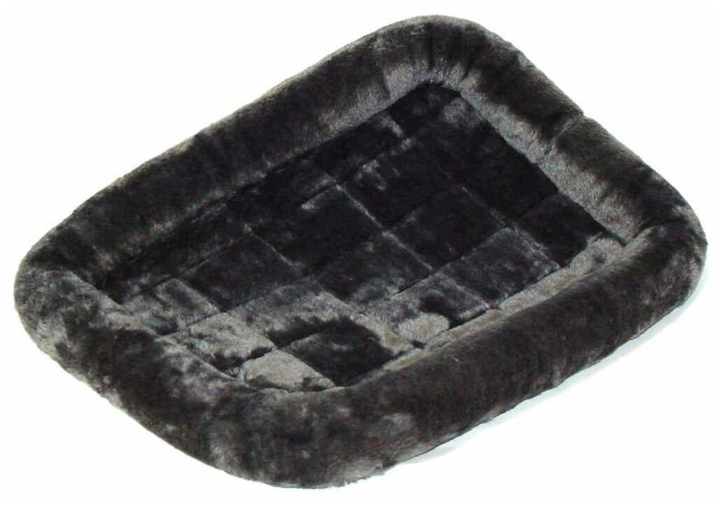 Лежанка для собак Midwest Pet Bed меховая серый 61x46