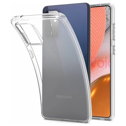 Клип-кейс Deppa Gel для Samsung Galaxy A72 Transparent для samsung galaxy м32 transparent