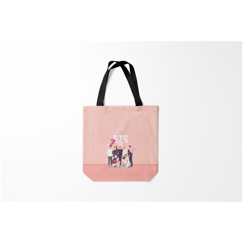 фото Сумка-шоппер / 40х40 см / k pop / bts burnettie