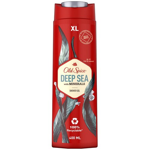 Гель для душа Old Spice Deep sea, 400 мл, 400 г