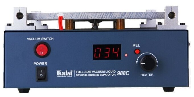 Вакуумный термостол, сепаратор Kaisi KS-988C для модулей до 12"