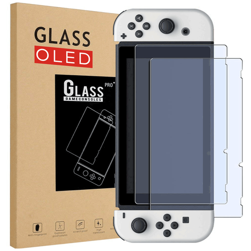 Защитное стекло Glass PRO Premium Tempered для Nintendo Switch модель OLED (2 шт)