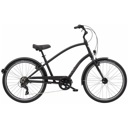 Велосипед городской Electra Townie Original 7D EQ TALL Matte Black(В собранном виде)