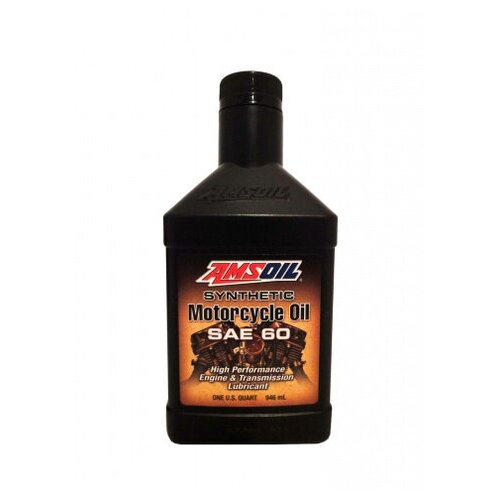 фото Мотоциклетное масло amsoil synthetic motorcycle oil sae 60 (0,946л)