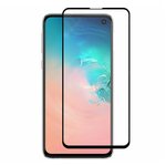 Защитное стекло на телефон Samsung Galaxy S10e / Полноэкранное стекло на Самсунг Галакси С10 Е (Черный) - изображение