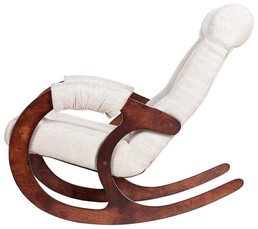 Кресло-качалка Блюз с банкеткой Beige, Античный дуб - фотография № 2