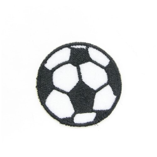 фото Термоаппликация 'футбольный мяч', маленький, 3.9*3.9см, hobby&pro hobby & pro