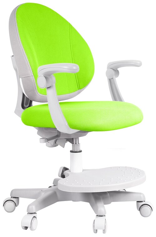 Компьютерное кресло Anatomica Arriva Plus детское, обивка: текстиль, цвет: зеленый