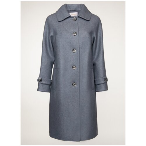 фото Пальто 75, каляев, размер 56, серый crosario