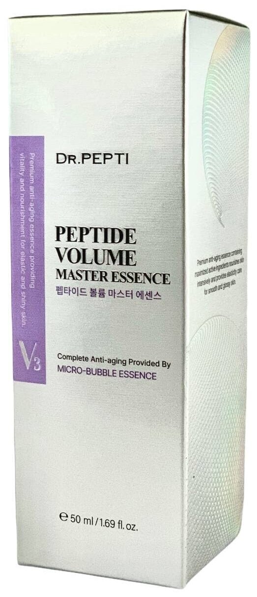 Dr. Pepti+ Кислородная эссенция для омоложения кожи Peptide Volume Master Essence, 50 мл