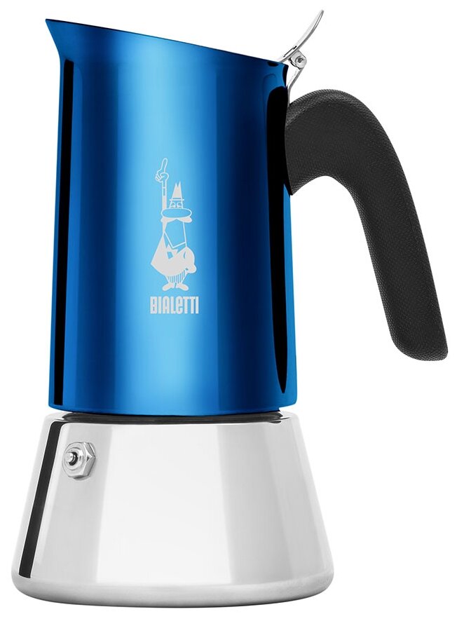 Гейзерная кофеварка Bialetti New Venus Blue, 4 чашки