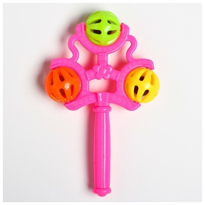 Погремушка "Первая игрушка", цвета в ассортименте