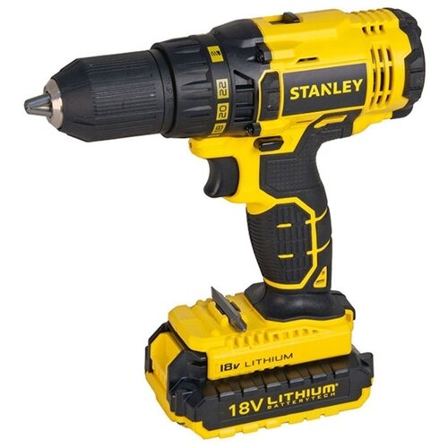 Дрель аккумуляторная STANLEY SCD201D2K