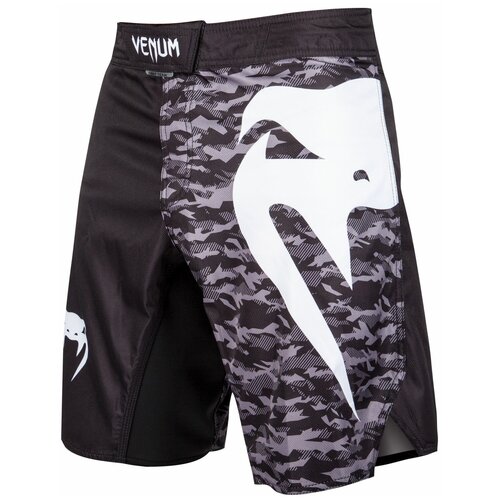 фото Шорты venum light 3.0 fightshorts черный/серый l