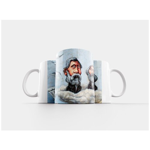 фото Кружка "галка, галки, corvus monedula" 320 мл lotsprints