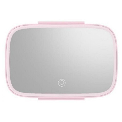 фото Автомобильное зеркало для макияжа baseus delicate queen car touch-up mirror с подсветкой (crbzj01-02, crbzj01-04) (pink)