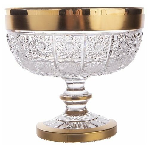 Ваза для конфет 155 см нн Mclassic Снежинка с золотом 2 157422 11711₽