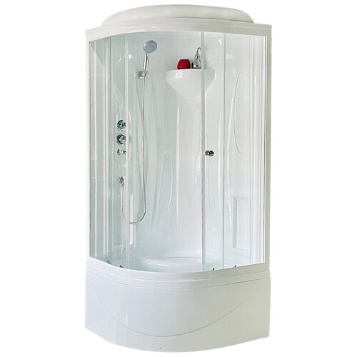 Душевая кабина Royal Bath BK1 90x90 хром RB90BK1-T royal bath душевая кабина royal bath rb90bk1 t ch