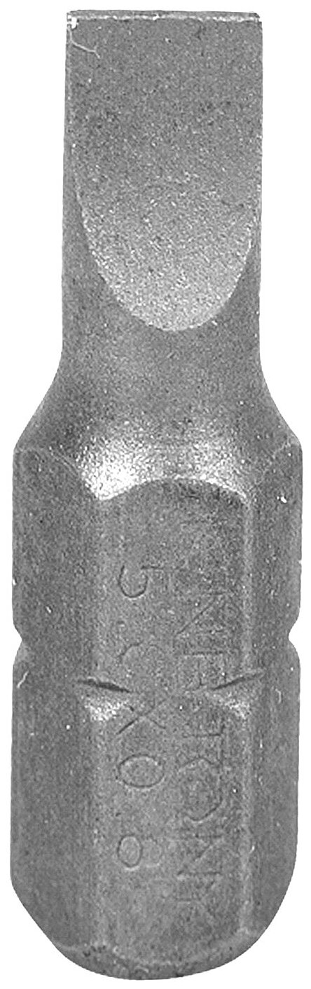 Вставка (бита) торцевая 1/4", Slotted, 5,5х0,8 мм, L = 25 мм KING TONY 102555S1