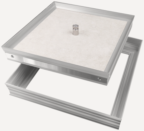 Изображение товара Люк напольный Лидер 400х400 заполняемый под плитку