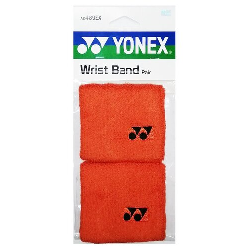 фото Напульсник yonex wristband ac489 x2 orange