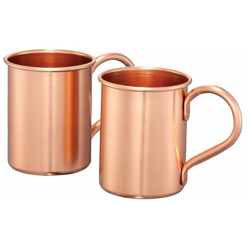 Набор кружек для коктейля с рецептом «Moscow mule»