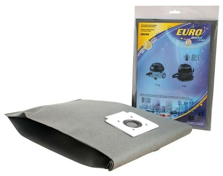 Многоразовый синтетический мешок EURO Clean EUR-5211 для KARCHER