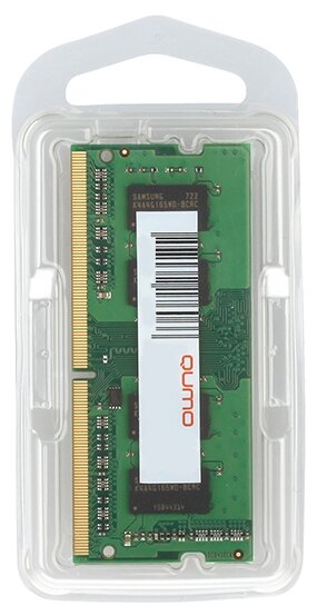 Модуль памяти So-dimm DDR-4 16GB Qumo 3200MHz 2Gx8 CL22 260P 1.2V (qum4s-16g3200n22) QUM4S-16G3200N2