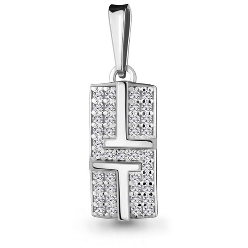 фото Подвеска из серебра с фианитами яхонт ювелирный арт. 203557