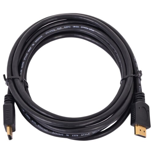 Кабель HDMI 19M/19M Ver2.0 Gembird 3.0м, Черный, позол. разъемы, экран, пакет CC-HDMI4-10